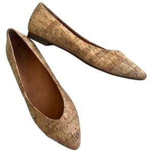 Vionic Caballo Flats Cork Pattern Size 9